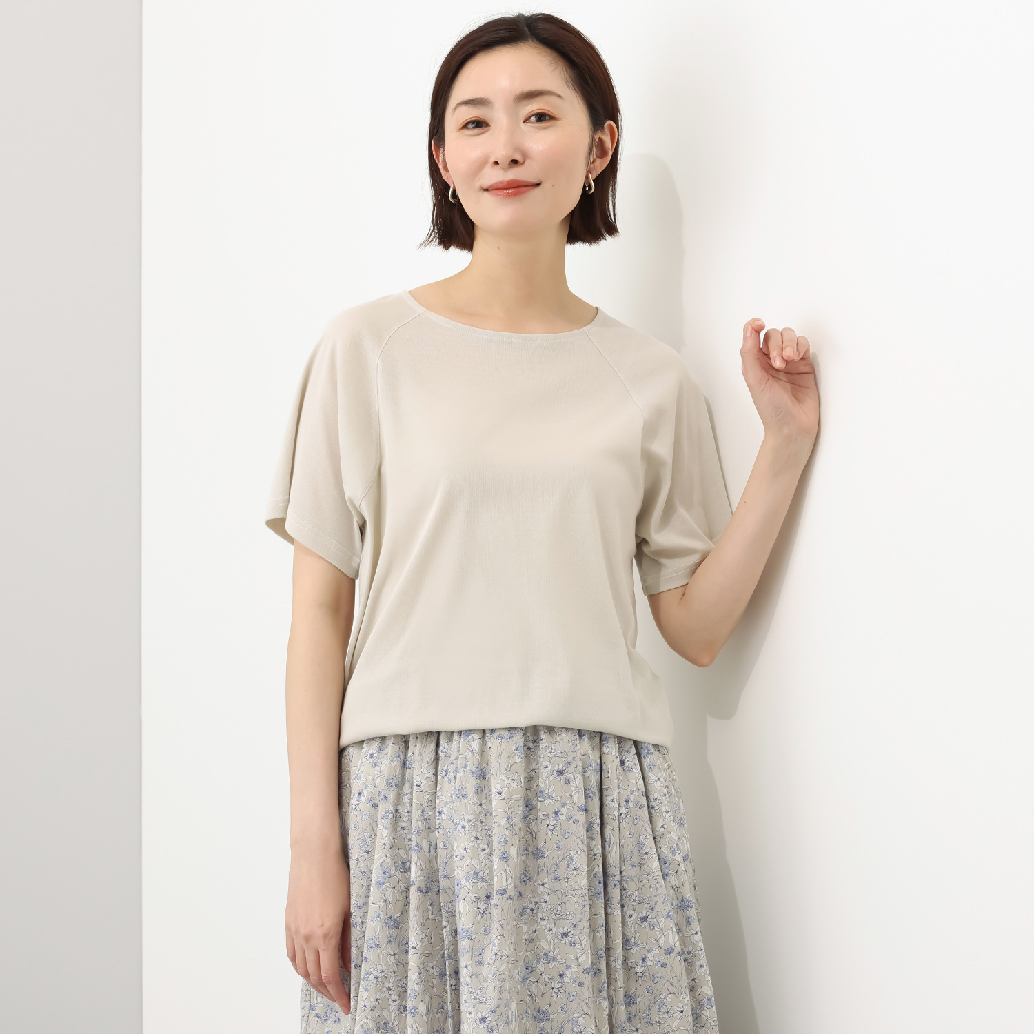 ＨＫビアン 綿１００％ ステッチ使い さらさらＴシャツ