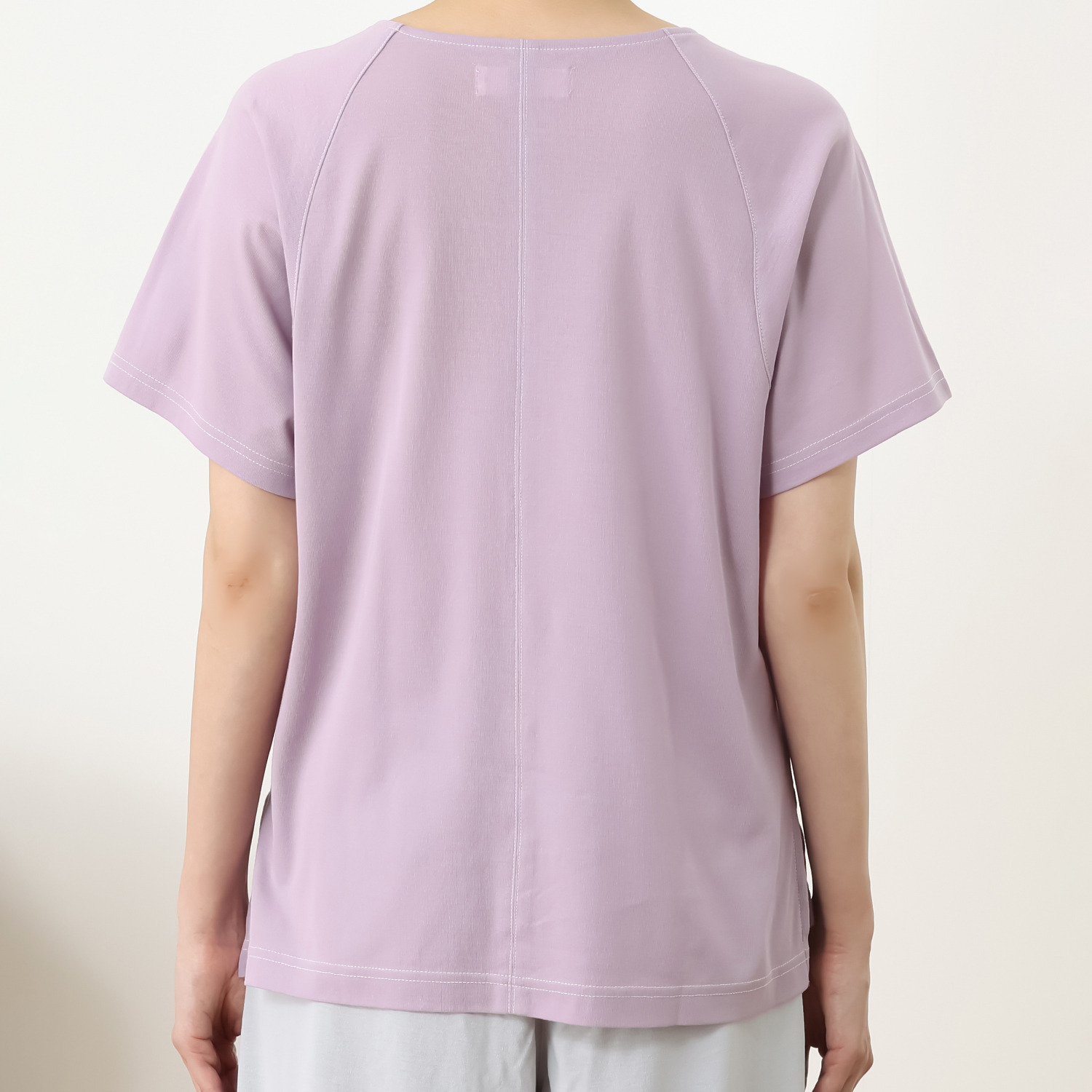ＨＫビアン 綿１００％ ステッチ使い さらさらＴシャツ