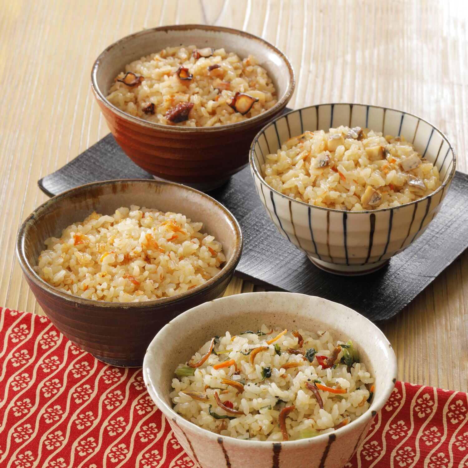 瀬戸内の豊かな恵み 炊き込みご飯４ヶ月頒布会