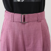 リミナル ベルト付ワイドパンツ