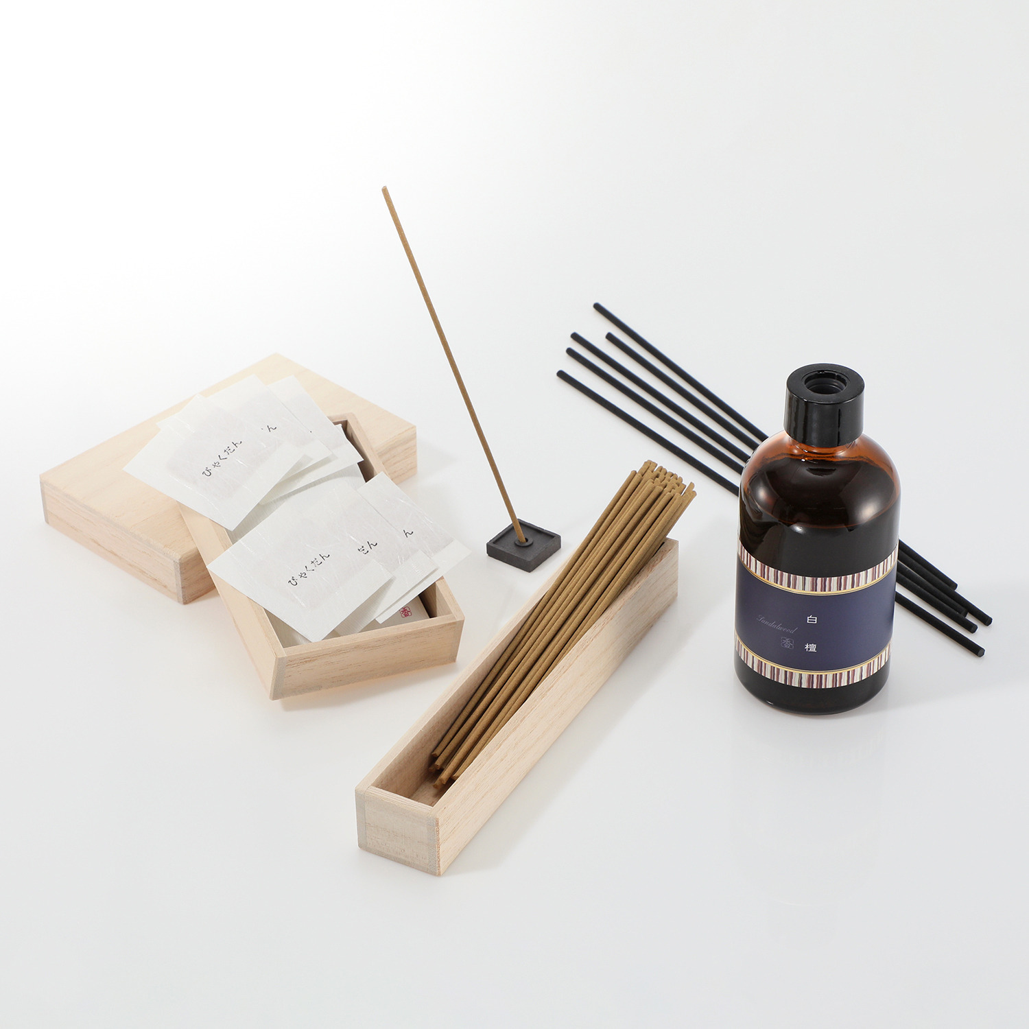 日本香堂 心やすらぐひとときを かゆらぎ 香りで暮らしを彩るセット
