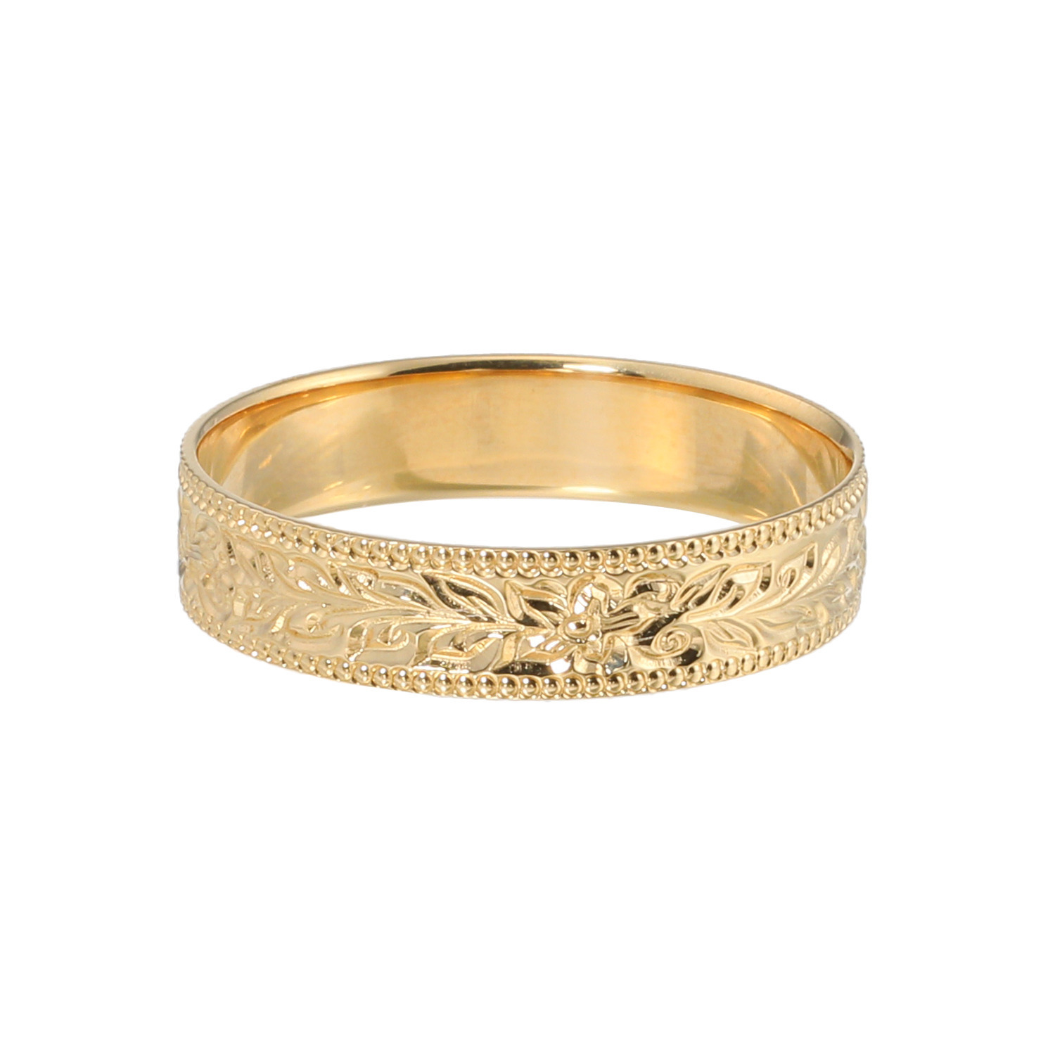 チェルカーレ １８Ｋ プルメリアデザイン リング