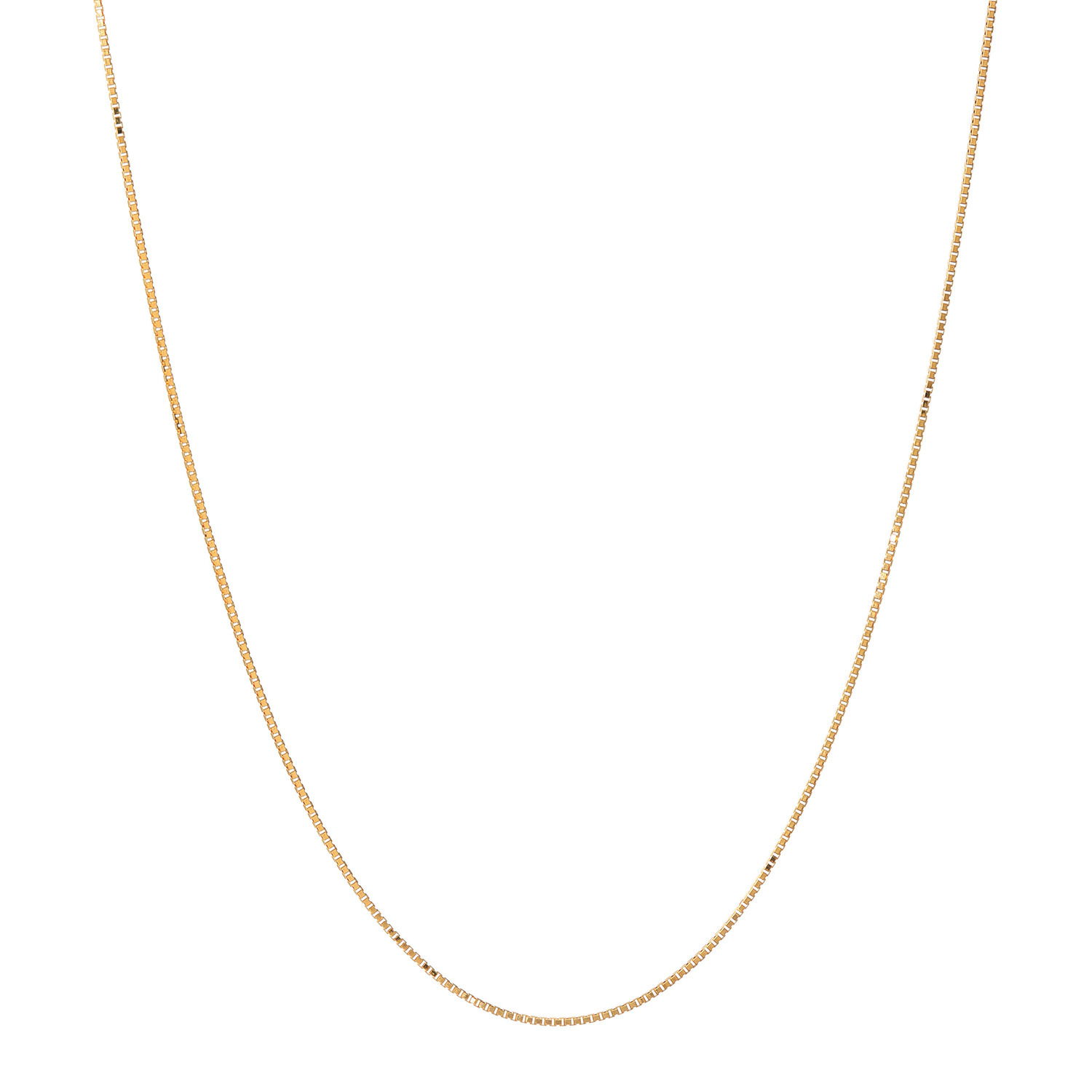 チェルカーレ １８Ｋ ボックスチェーン ネックレス