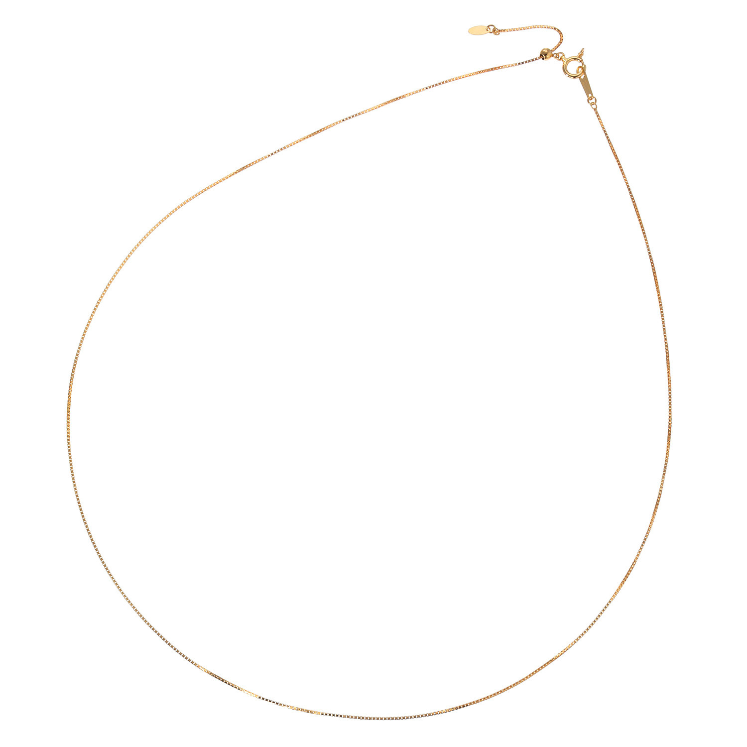 チェルカーレ １８Ｋ ボックスチェーン ネックレス