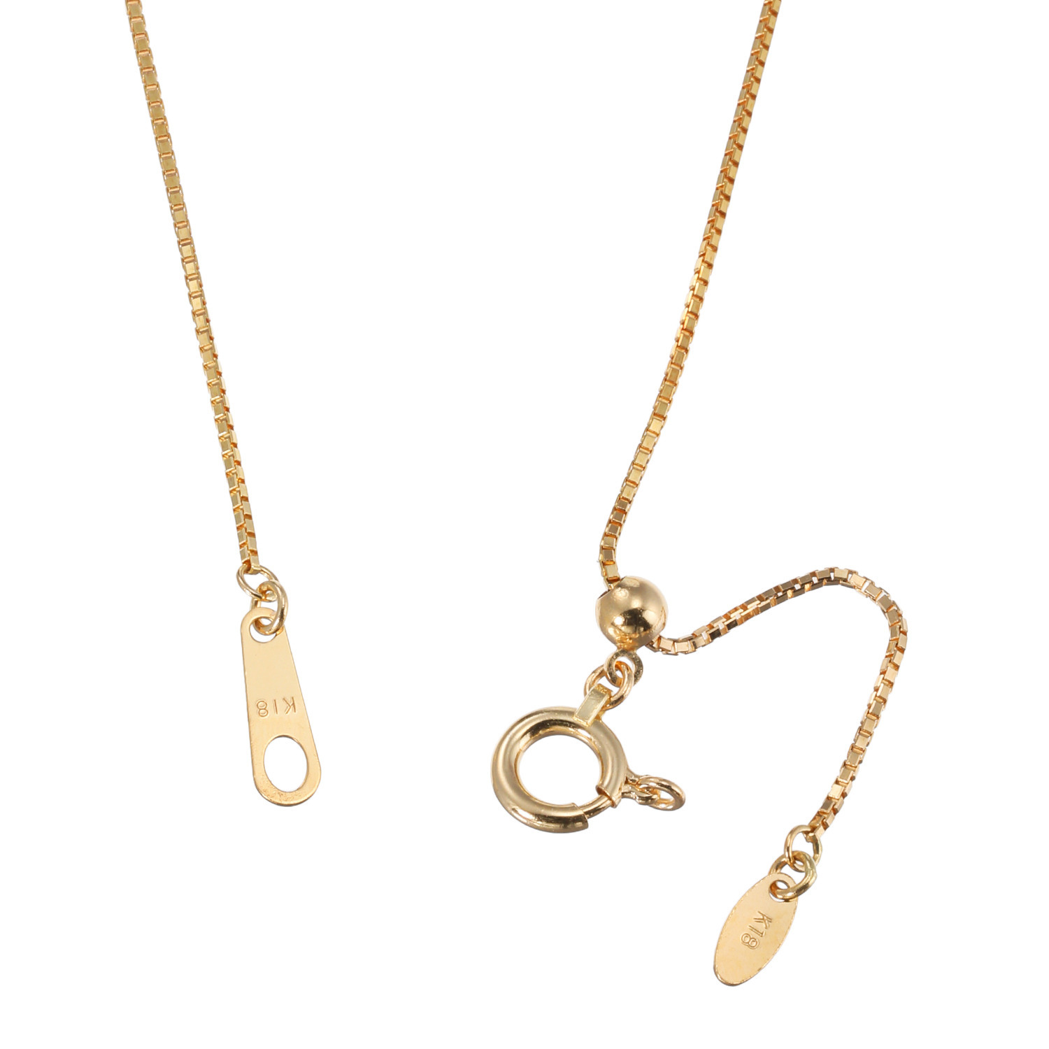 チェルカーレ １８Ｋ ボックスチェーン ネックレス