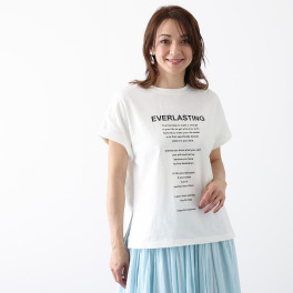 ハンチ オープンエンド 天竺プリント Ｔシャツ