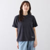 ラソエヌサーティスリー ディグリーズ 肌触り抜群！ パイル素材 ロゴプリントＴシャツ