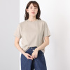 ラソエヌサーティスリー ディグリーズ サラッと快適！ コットン１００％ イニシャル刺しゅう 着丈すっきりＴシャツ