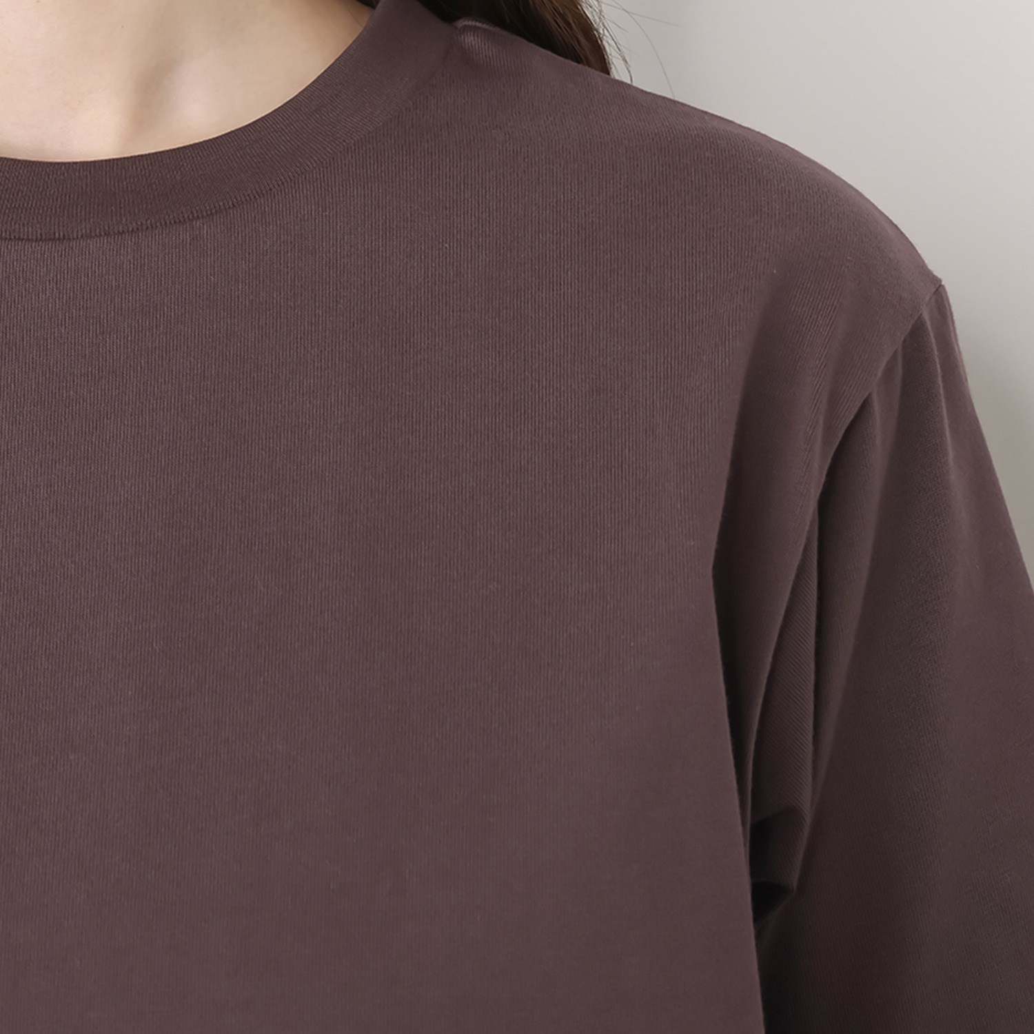 ラソエヌサーティスリー ディグリーズ サラッと快適！ コットン１００％ イニシャル刺しゅう 着丈すっきりＴシャツ