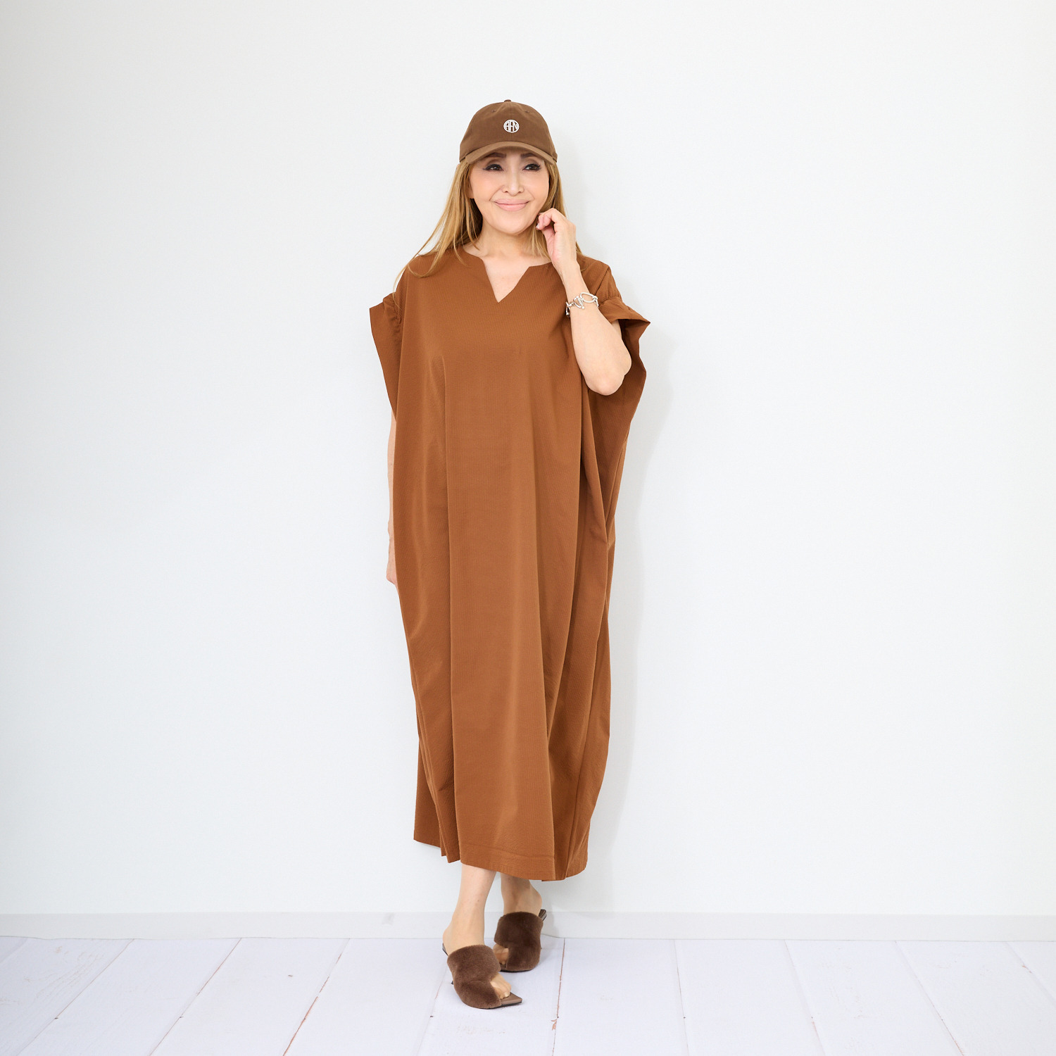 エアリーフェアリー スキッパー涼しげ ワンピース