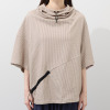 ゼロゼロエスエスインク シルエット自在 フードデザイントップス