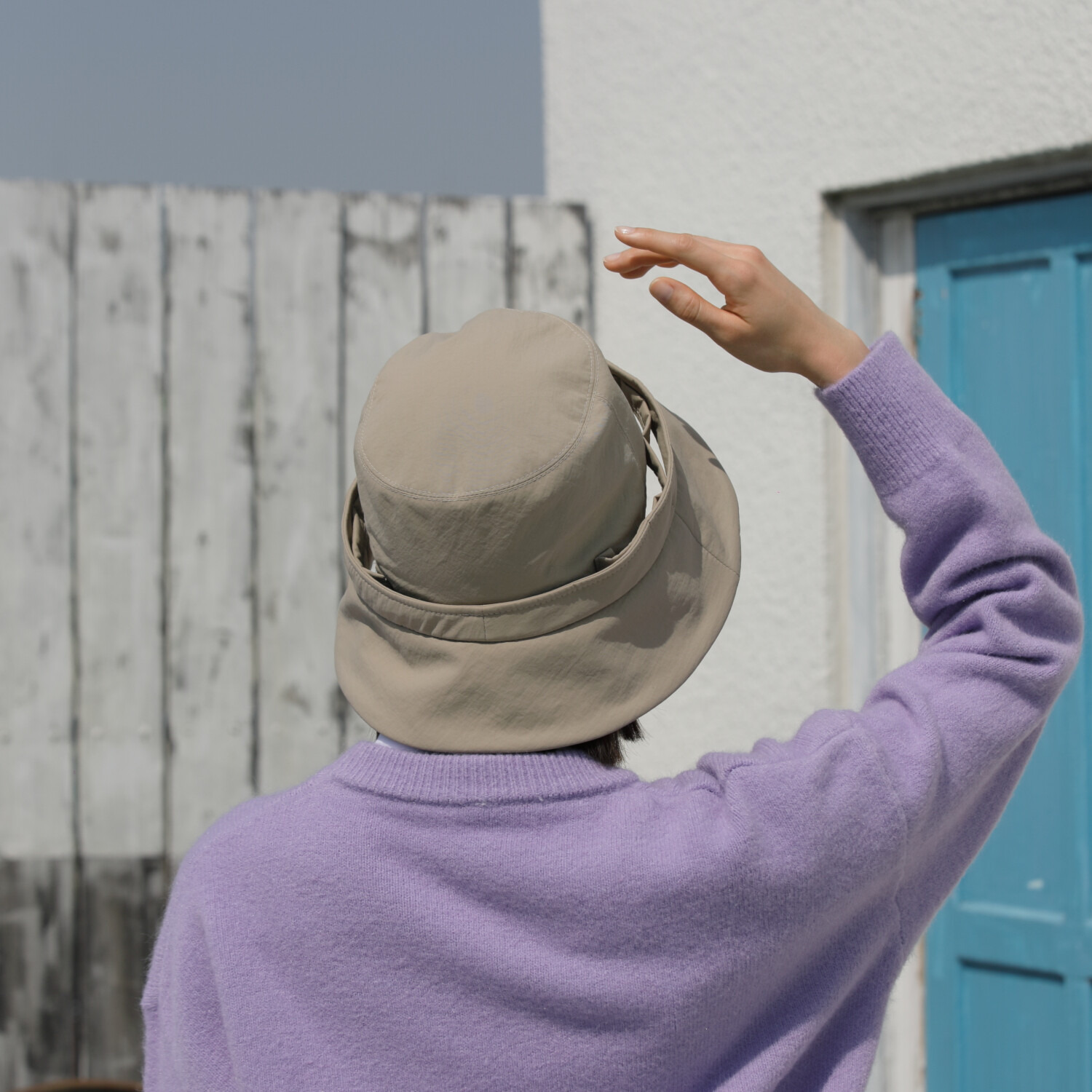 タイムクロス 日本製 快適　はっ水・ＵＶカット ベルヌーイ 風が抜けるクロッシェ