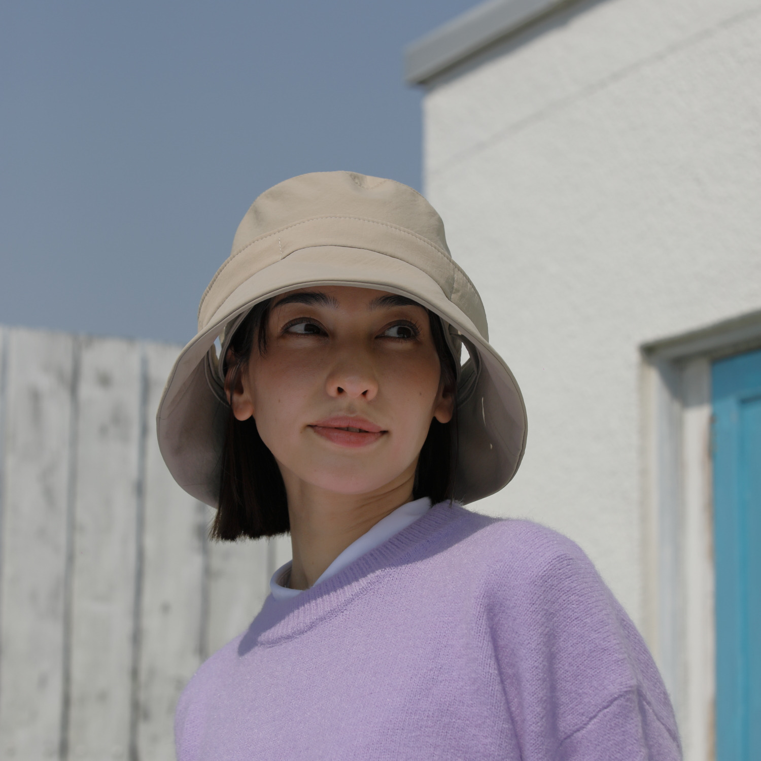 タイムクロス 日本製 快適　はっ水・ＵＶカット ベルヌーイ 風が抜けるクロッシェ