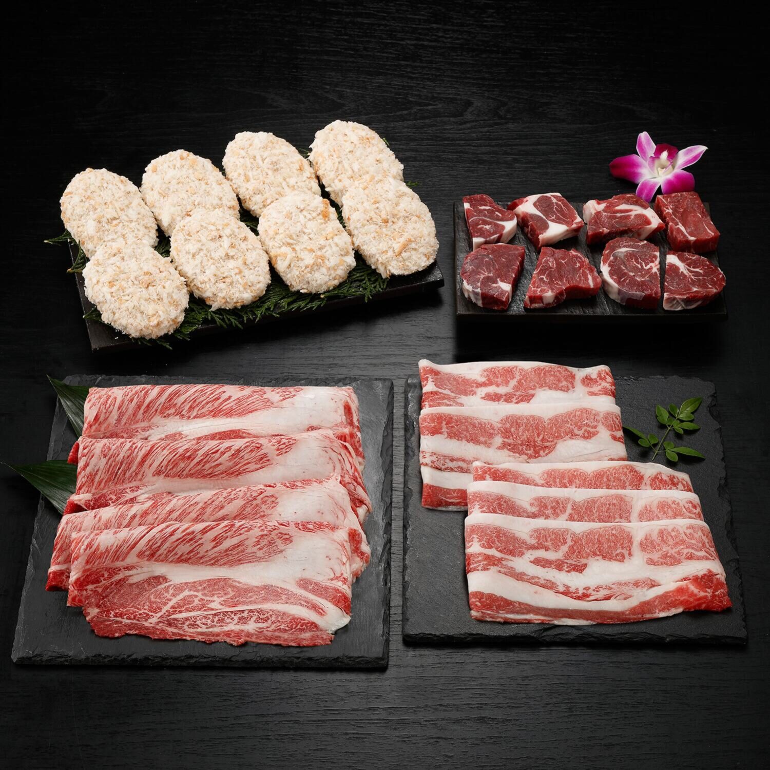 老舗肉問屋ニイチク 厳選！まつなが牛 ４ヶ月頒布会