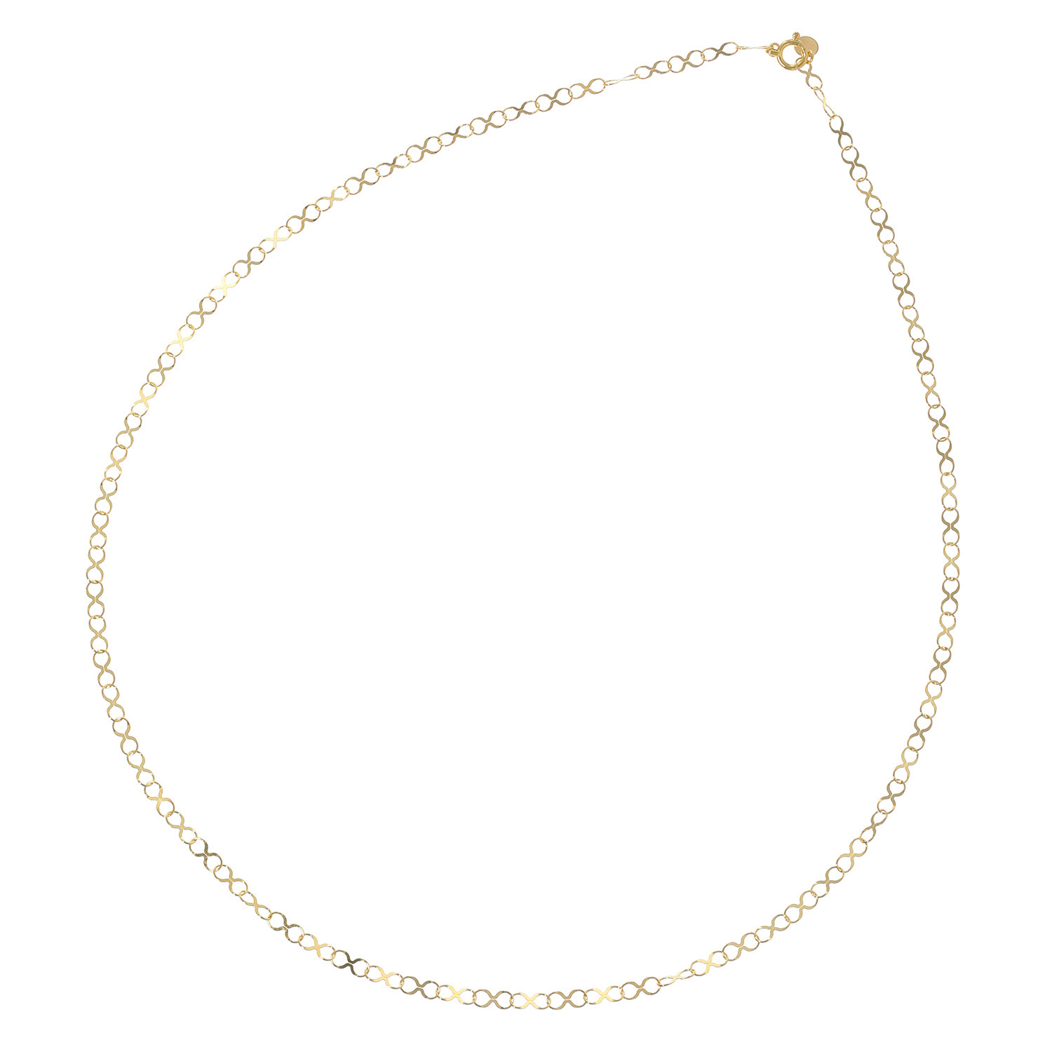 パワーゴールド １８Ｋ インフィニティ ネックレス