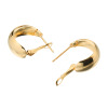 オーサムジュエリー １８Ｋ フープピアス