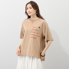 アリュメット アリム ワッペン＆刺しゅう Ｔシャツ（ネ