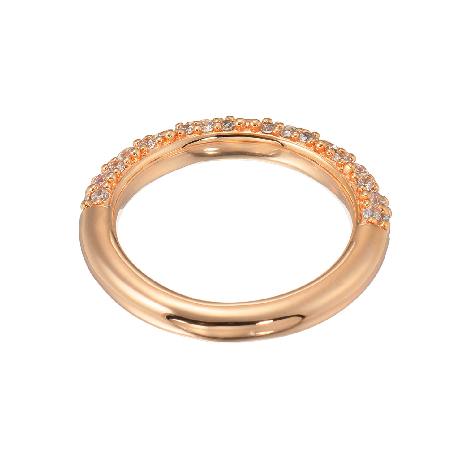 ローザリュール ＣＺ ハーフエタニティ リング