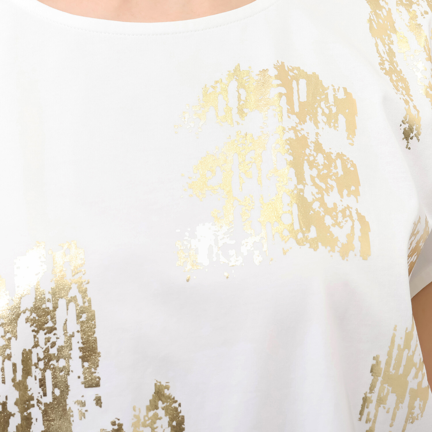 アキ　オザワ 大人のための 上質メタリックＴシャツ “ＫＩＲＡＲＩ”