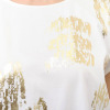 アキ　オザワ 大人のための 上質メタリックＴシャツ “ＫＩＲＡＲＩ”