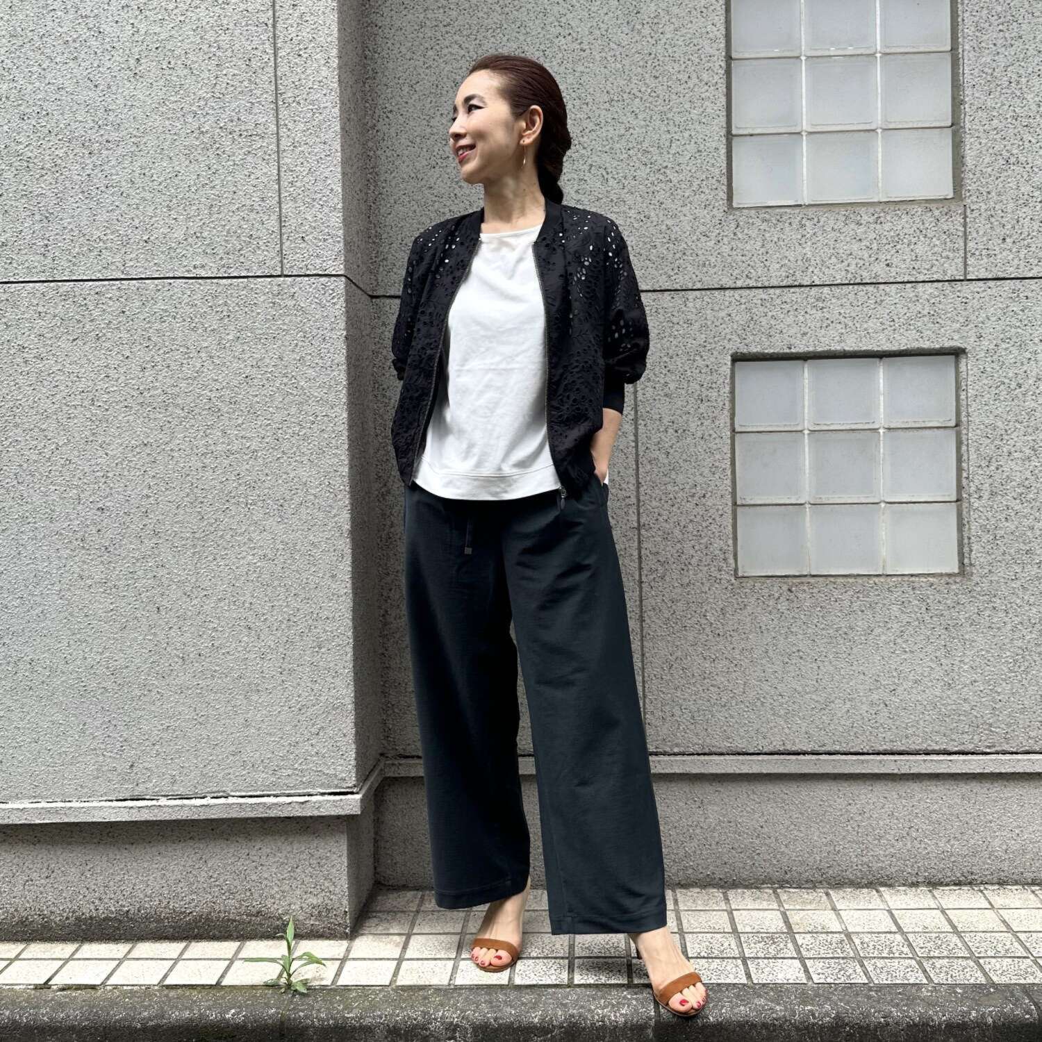 タマミ　ワタナベ 接触冷感パンツ “サマースノー”