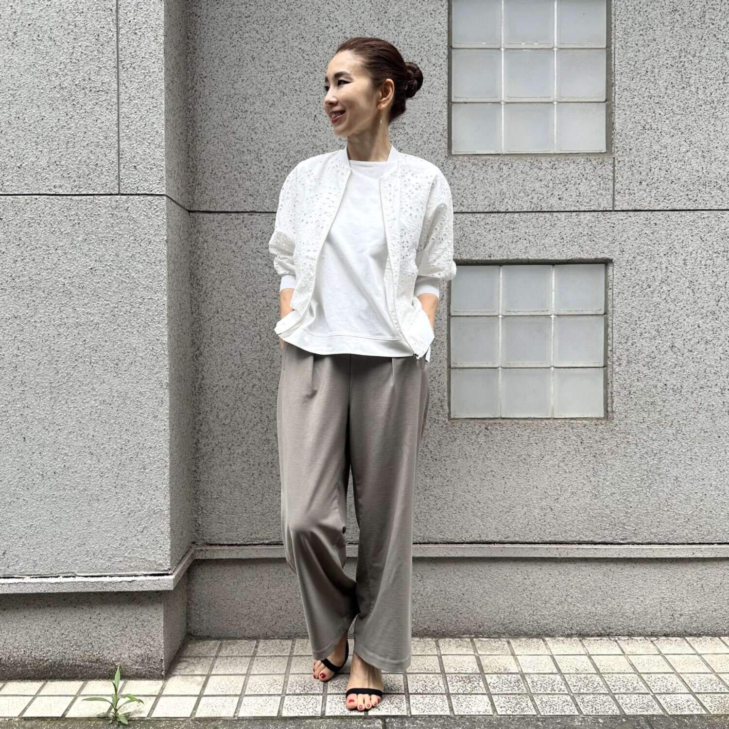 タマミ　ワタナベ 接触冷感パンツ “サマースノー”