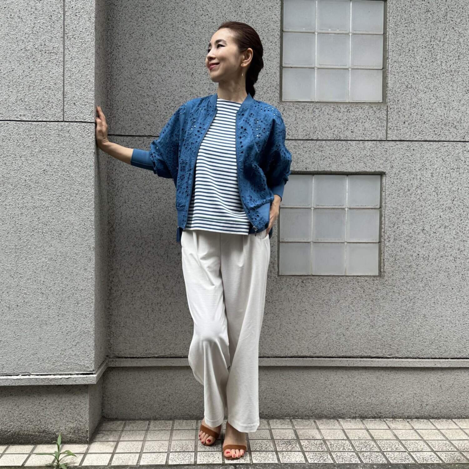 タマミ　ワタナベ 接触冷感パンツ “サマースノー”