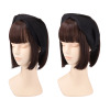 アッピア 洗えるブレード＆リブ風 リバーシブルヘアバンド