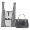 グッシオイタリー Ｈｅｌｌｏロゴ刺しゅう メッシュバッグインバッグ ＜マルシェバッグ付＞