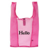 グッシオイタリー Ｈｅｌｌｏロゴ刺しゅう メッシュバッグインバッグ ＜マルシェバッグ付＞