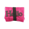 グッシオイタリー Ｈｅｌｌｏロゴ刺しゅう メッシュバッグインバッグ ＜マルシェバッグ付＞