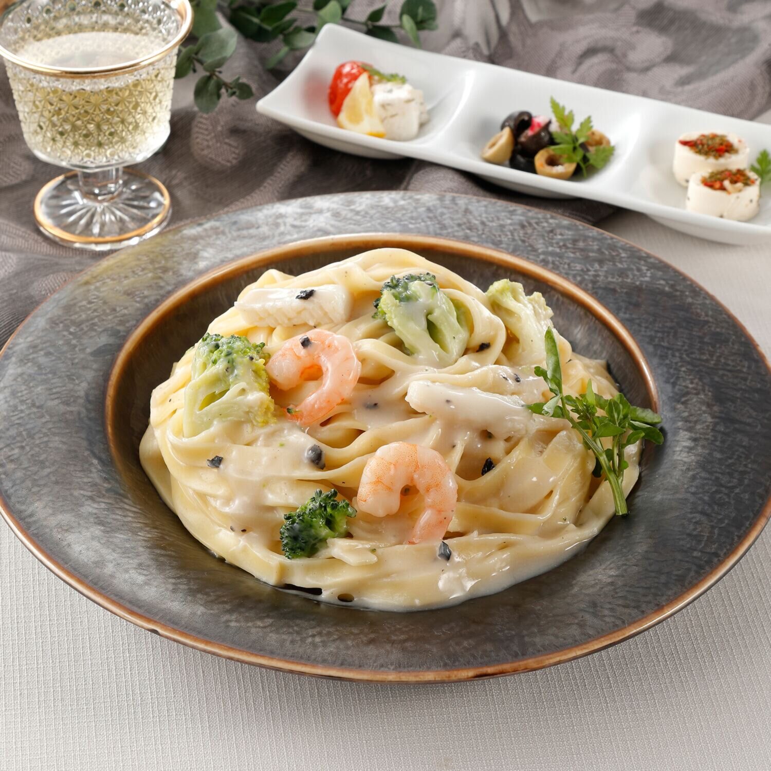 レンジで簡単！ 本格海鮮生パスタ ３種セット