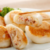 具材たっぷり パリッと焼ける 海鮮まんじゅう