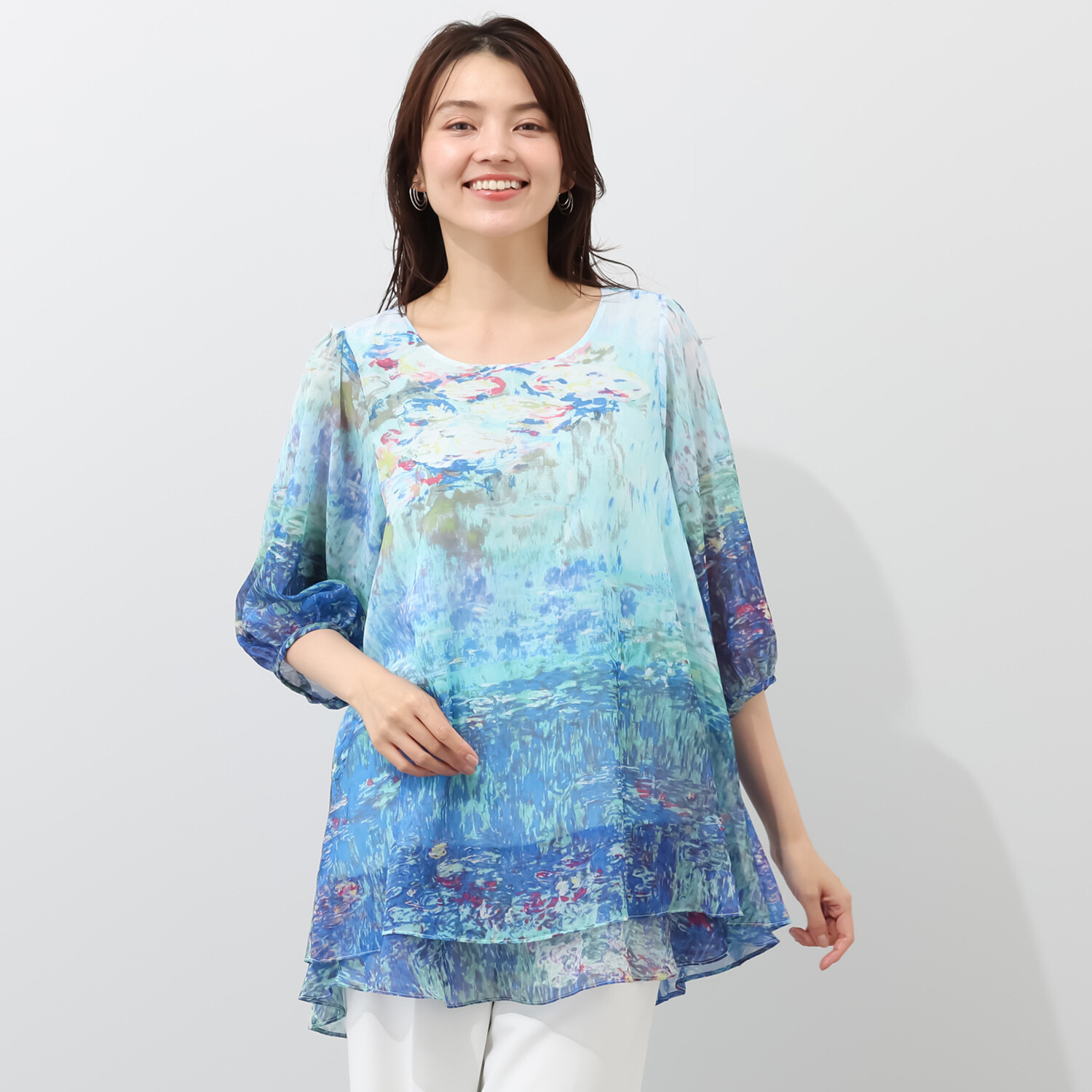 ダジュール シフォンチュニック