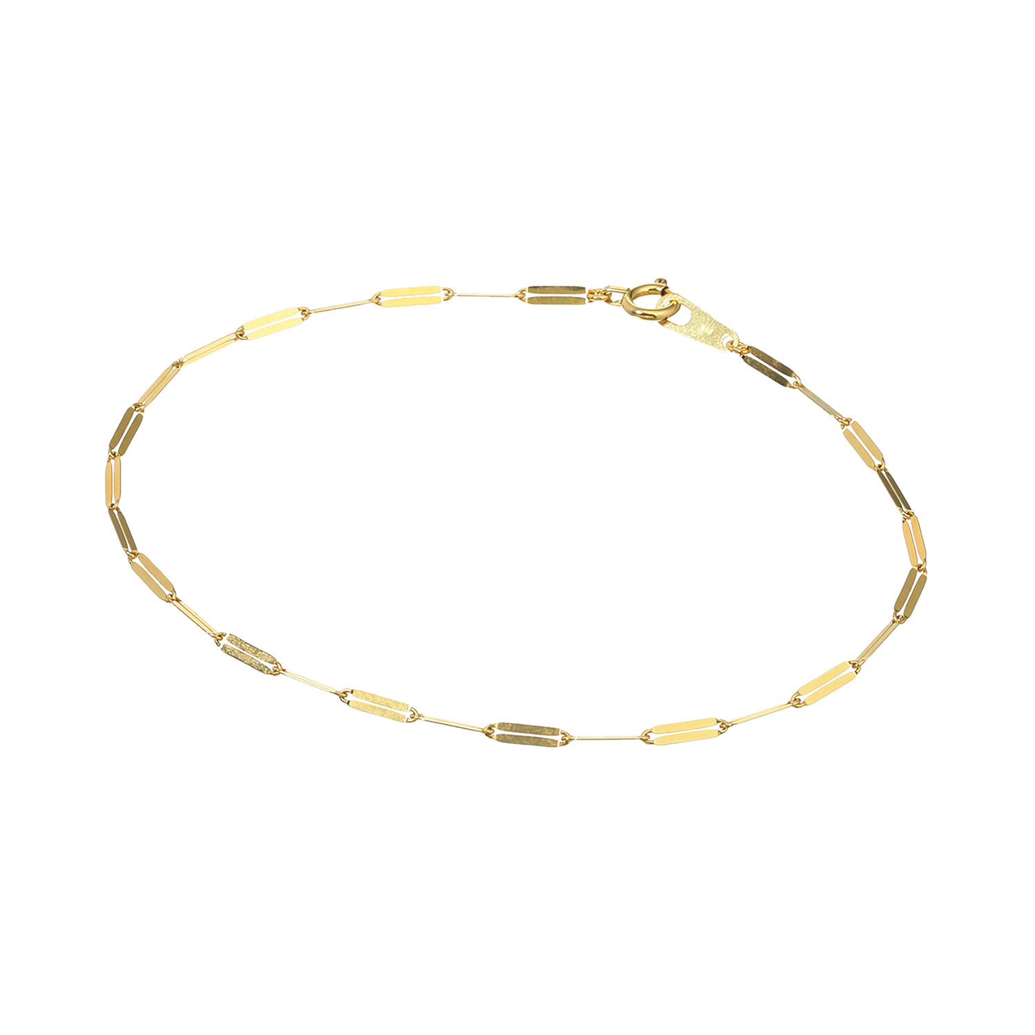 シマ・キャプシーヌ １８Ｋ バーリンクチェーン ブレスレット