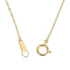 シマ・キャプシーヌ １８Ｋ ツイストペタルチェーン ロングネックレス