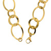 エービーステン ステンレス リングチェーンネックレス