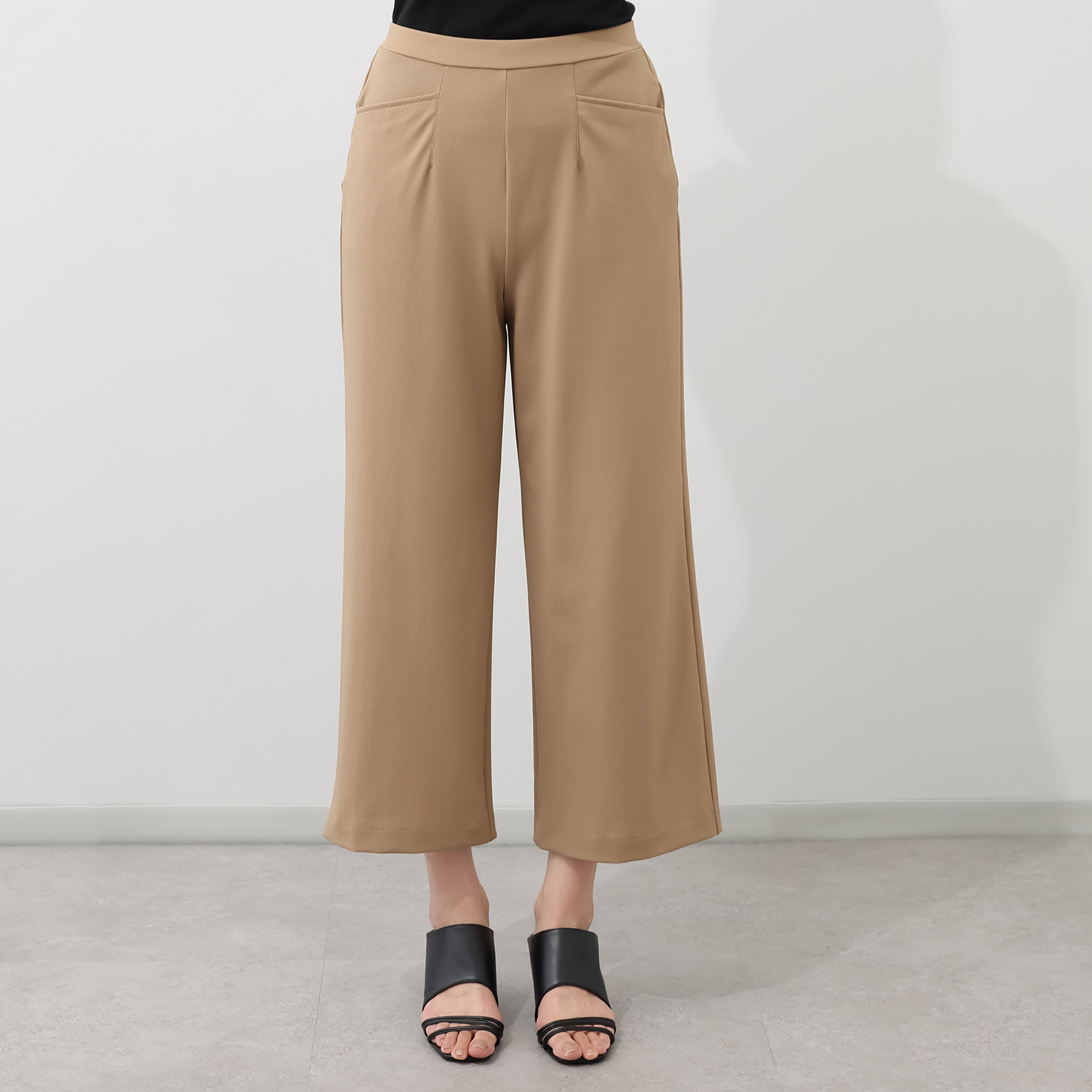 ピーツー 通気性がすごい！！！！！ メッシュなのに透けにくい ゆったりストレートパンツ