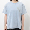 ヘブンアンドアース 接触冷感・ＵＶカット グリッターロゴ Ｔシャツ