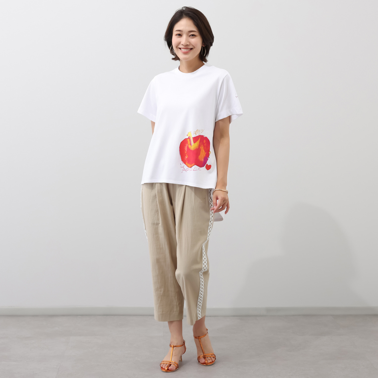 アットランティーヴァ アリア アップルモティーフ Ｔシャツ