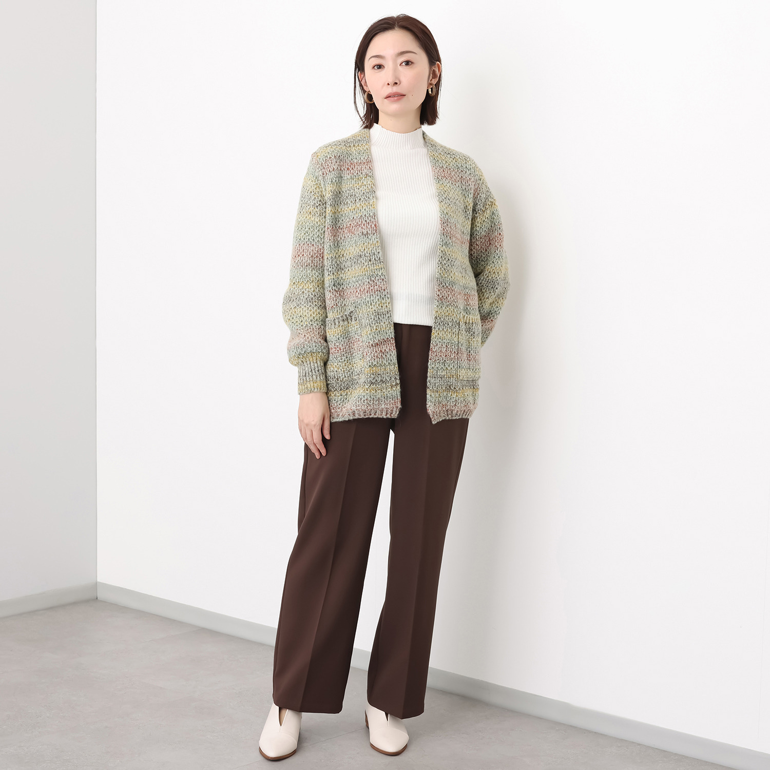 フィルファーレ ニット トッパーカーディガン