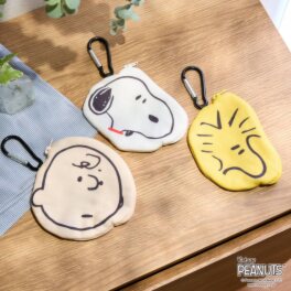 スヌーピー ＰＥＡＮＵＴＳ コットン１００％ タオルポーチ