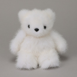 ミンク シロクマのぬいぐるみ