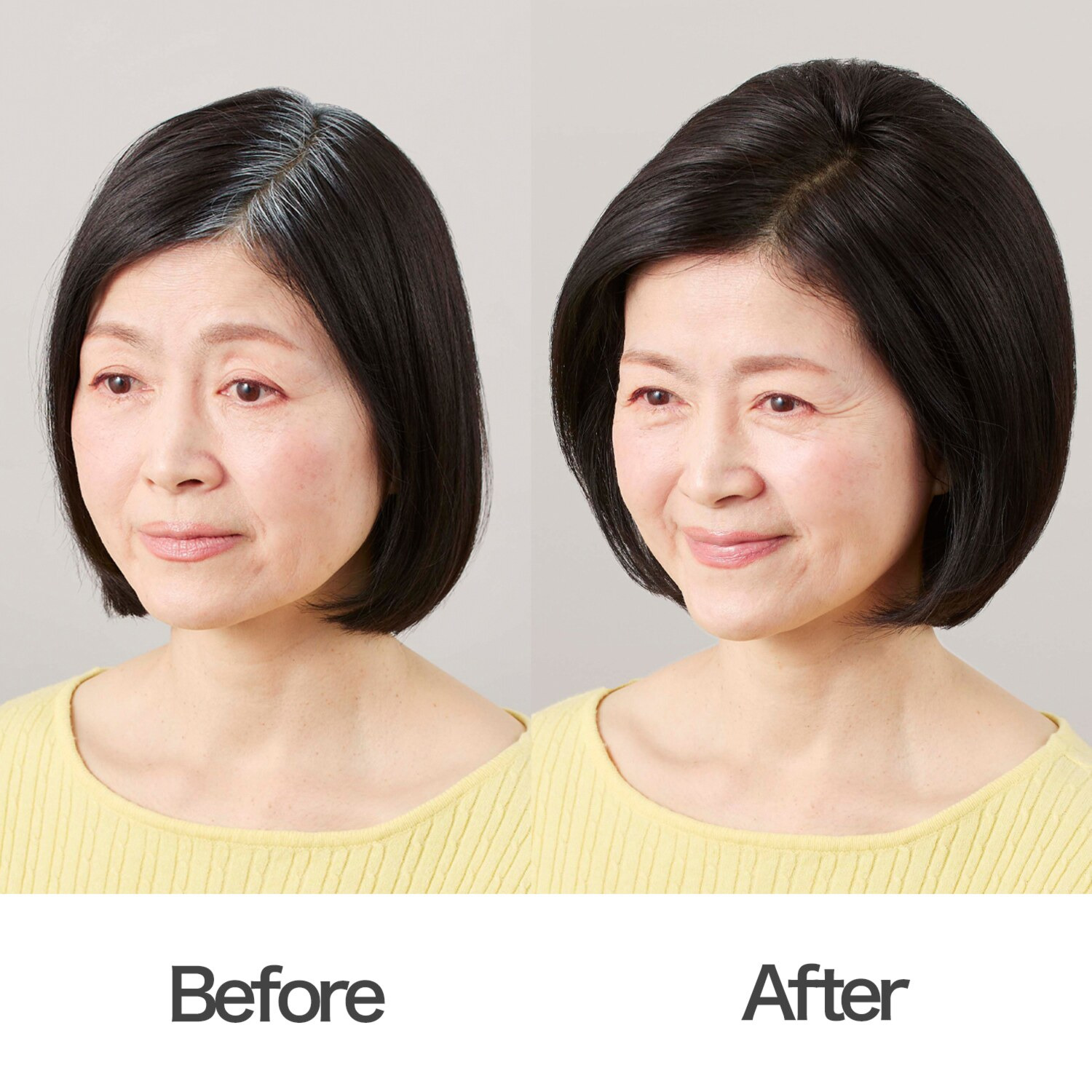 アートネイチャー ３分で簡単白髪染め＆ もっと艶めく髪色長続き ヘアカラー トリートメント　エアリ ３本ミラー付セット