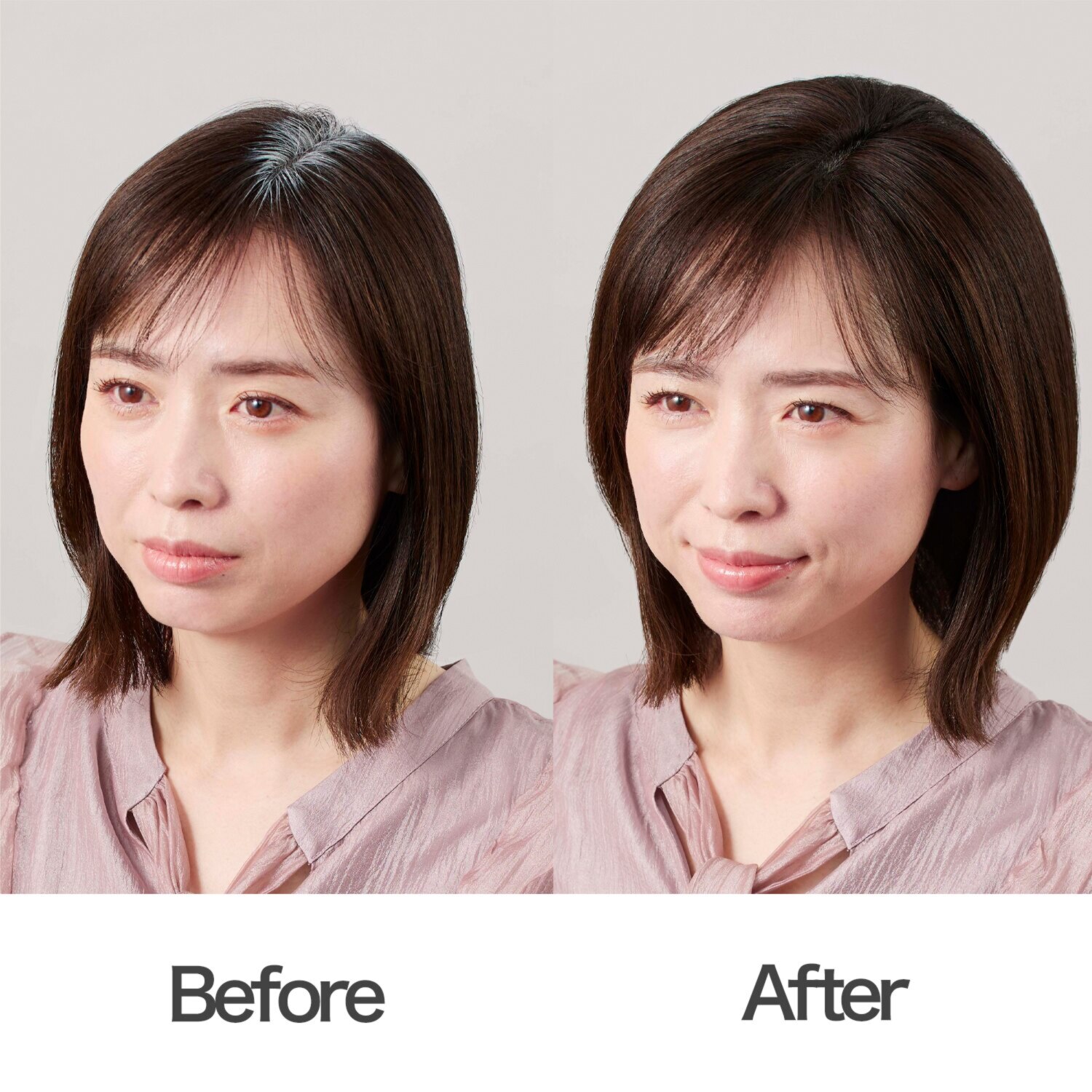 アートネイチャー ３分で簡単白髪染め＆ もっと艶めく髪色長続き ヘアカラー トリートメント　エアリ ３本ミラー付セット