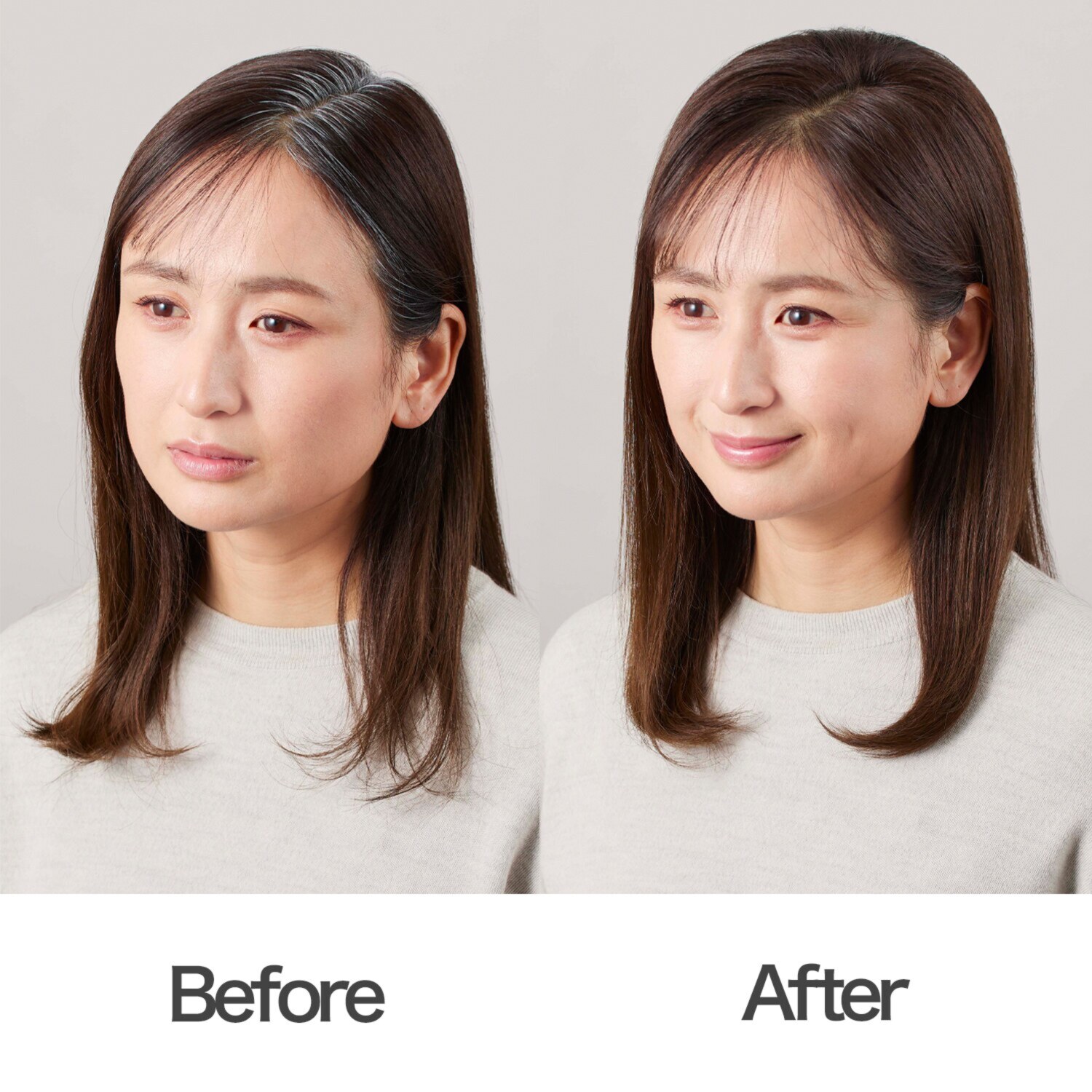 アートネイチャー ３分で簡単白髪染め＆ もっと艶めく髪色長続き ヘアカラー トリートメント　エアリ ３本ミラー付セット