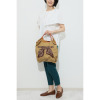 サン　ヒデアキミハラ× ＢＡＬＬ＆ＣＨＡＩＮ レオパードスカーフ柄 バッグ