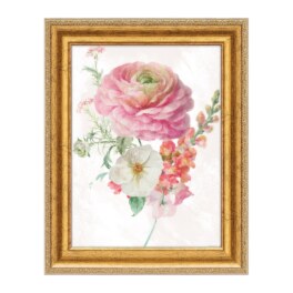 インテリアアート ダンフイナイ “ソルベ フローレット５” ＜約１９．５ ｘ２４．５ｃｍ＞