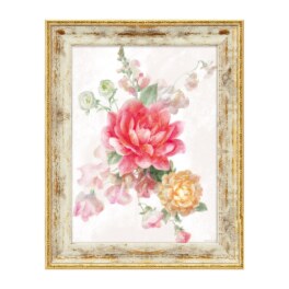 インテリアアート ダンフイナイ “ソルベ フローレット４” ＜約１９．５ ｘ２４．５ｃｍ＞
