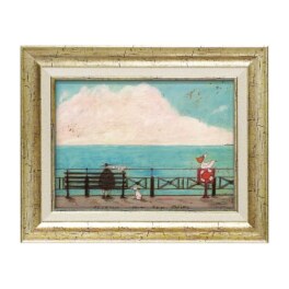 インテリアアート サムトフト “ポテチのおこぼれ頂戴” ＜約３９．５ ｘ３１．５ｃｍ＞